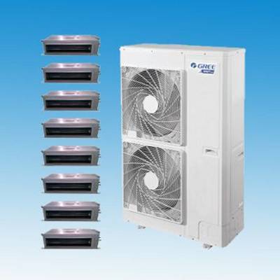 格力商用中央空调侧出风主机 高效节能的多联机解决方案